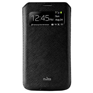 Housse Puro Slim Essential pour Samsung Galaxy S4 - Noire