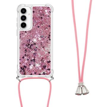 Coque Samsung Galaxy A35 en TPU Série Quicksand - Rose