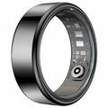 R99 Fitness & Wellness Smart Ring avec boîtier de recharge - Taille : 12/21.5mm - Noir