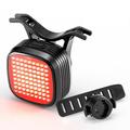 ROCKBROS R7 Feu arrière LED étanche pour vélo, 12 modes, détection de freinage pour vélo