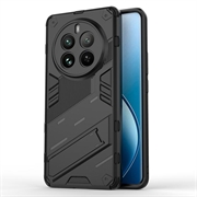 Coque Hybride Realme 12 Pro/12 Pro+avec Béquille - Série Armor - Noire