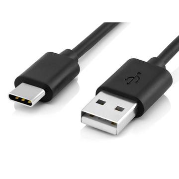 Reekin Câble de charge USB 2.0 / USB-C pour Nintendo Switch - 2m - Noir