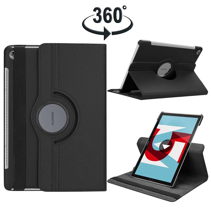 Rotary Folio Case for Huawei MediaPad M5 10 Pro Black 23042018 01 p