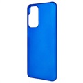 Coque Samsung Galaxy A33 5G en Plastique Caoutchouté - Bleue