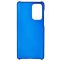 Coque Samsung Galaxy A33 5G en Plastique Caoutchouté - Bleue