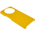 Coque Xiaomi 12S Ultra en Plastique Caoutchouté - Jaune