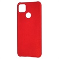 Coque Xiaomi Redmi 9C, Redmi 9C NFC en Plastique Caoutchouté - Rouge