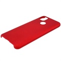 Coque Xiaomi Redmi 9C, Redmi 9C NFC en Plastique Caoutchouté - Rouge