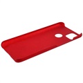 Coque Xiaomi Redmi 9C, Redmi 9C NFC en Plastique Caoutchouté - Rouge