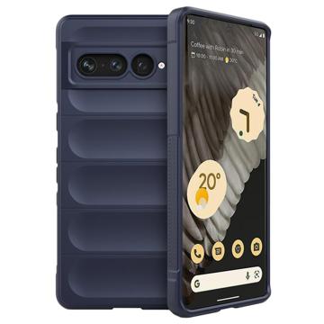 Coque Google Pixel 7 Pro en TPU - Série Rugged - Bleu