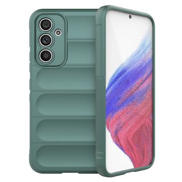 Coque Samsung Galaxy A54 5G en TPU - Série Rugged - Verte