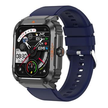 Montre intelligente sportive robuste pour hommes ET550 - Bleu