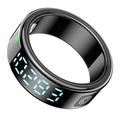 SR08 Smart Ring avec affichage numérique - Taille : 18.2mm - Noir