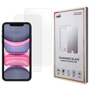 Protecteur d’Écran iPhone 11 Saii 3D Premium - 9H - 2 pièces