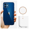 Coque iPhone 12 Mini TPU Antidérapant Saii Premium - Transparente