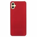 Coque Samsung Galaxy A05 en Plastique Caoutchouté - Rouge