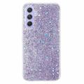 Coque Samsung Galaxy A05s en TPU Glitter Flakes - Violet