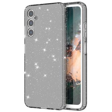 Coque Samsung Galaxy A05s en TPU Stylish Glitter Série - Noir Transparente