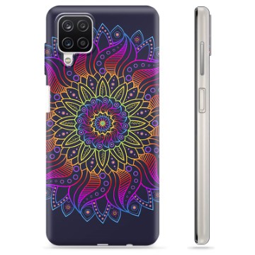 Coque Samsung Galaxy A12 en TPU - Mandala Coloré