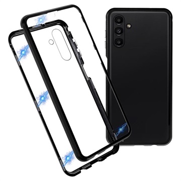 Coque Magnétique Samsung Galaxy A13 5G avec Verre Trempé - Noire