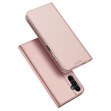 Étui à Rabat Samsung Galaxy A15 Dux Ducis Skin Pro - Rose