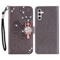 Etui Samsung Galaxy A15 Owl Rhinestone