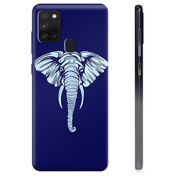 Coque Samsung Galaxy A21s en TPU - Éléphant