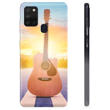 Coque Samsung Galaxy A21s en TPU - Guitare