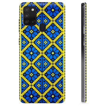 Coque Samsung Galaxy A21s en TPU Ukraine - Ornement