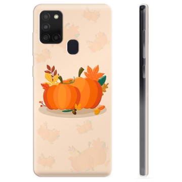 Coque Samsung Galaxy A21s en TPU - Citrouilles