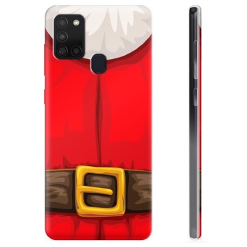 Coque Samsung Galaxy A21s en TPU - Costume de Père Noël