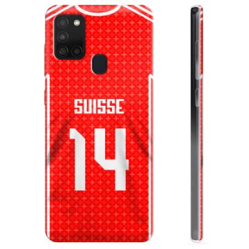 Coque Samsung Galaxy A21s en TPU - Suisse