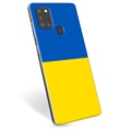 Coque Samsung Galaxy A21s en TPU Drapeau Ukraine - Jaune et bleu clair