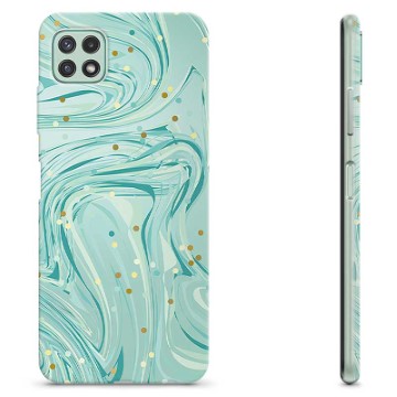 Coque Samsung Galaxy A22 5G en TPU - Menthe Verte