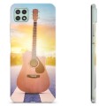 Coque Samsung Galaxy A22 5G en TPU - Guitare