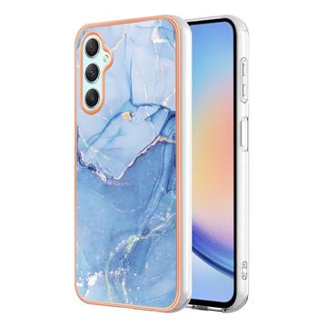 Coque Samsung Galaxy A25 en TPU Marble Pattern Galvanisé IMD