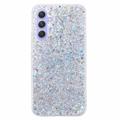 Coque Samsung Galaxy A34 5G en TPU Glitter Flakes