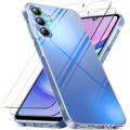 Coque Samsung Galaxy A36 en TPU avec Protecteur d’Écran - 9H - Saii 2-en-1