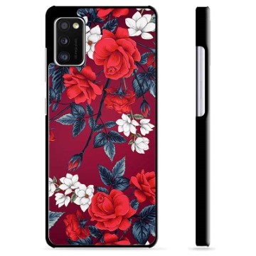 Coque de Protection Samsung Galaxy A41 - Fleurs Vintage