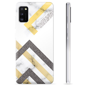 Coque Samsung Galaxy A41 en TPU - Marbre Abstrait