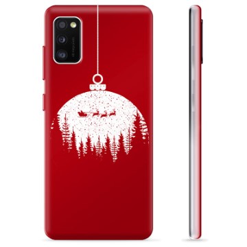 Coque Samsung Galaxy A41 en TPU - Boule de Noel