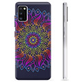 Coque Samsung Galaxy A41 en TPU - Mandala Coloré