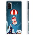 Coque Samsung Galaxy A41 en TPU - Bonhomme de Neige