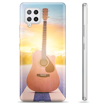 Coque Samsung Galaxy A42 5G en TPU - Guitare