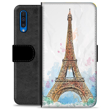 Étui Portefeuille Premium Samsung Galaxy A50 - Paris