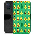 Étui Portefeuille Premium Samsung Galaxy A51 - Avocado Pattern