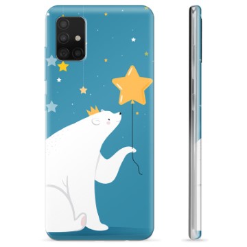 Coque Samsung Galaxy A51 en TPU - Ours Polaire