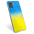 Coque Samsung Galaxy A51 en TPU Drapeau Ukraine - Bicolore