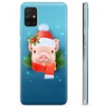 Coque Samsung Galaxy A51 en TPU - Cochonnet d'Hiver