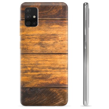 Coque Samsung Galaxy A51 en TPU - Bois